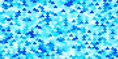 Blue pattern in square style. vector