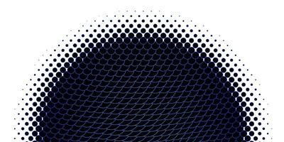 Light blue outlined circles template vector