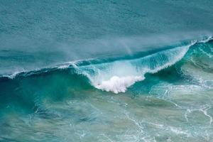 Clear ocean waves photo