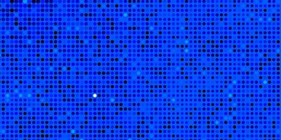 Blue pattern with circles. vector