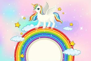 Rainbow Unicorn Vector Art Icons And Graphics For Free Download