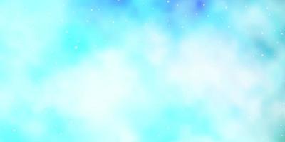 Light blue background with stars. vector