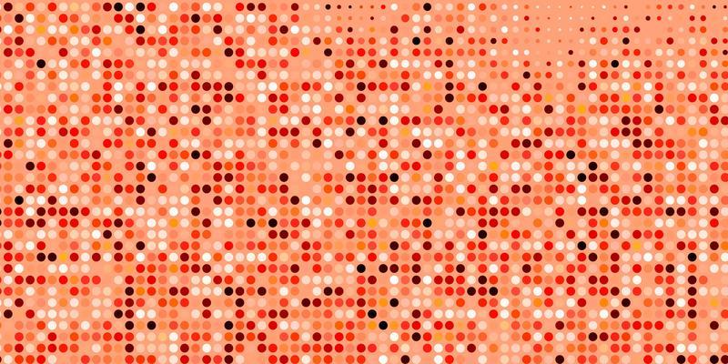 Light red background with bubbles.