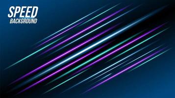 Abstract technology background with blue and purple elements vector