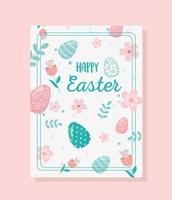 Happy Easter Day celebration card