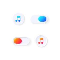 Music Switch UI Elements Kit