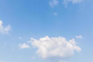 Blue clouds and sky photo