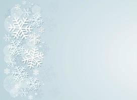 Snowflake winter design vector