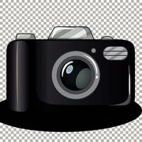 Isolated camera on transparent background vector