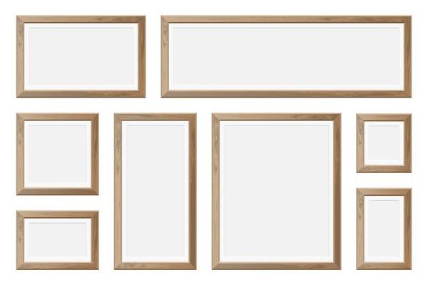 Wooden Frame Vector Art, Icons, and Graphics for Free Download
