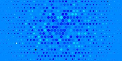 telón de fondo azul con puntos. vector