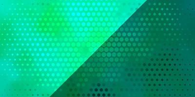 Green background with circles. vector