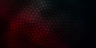 Red texture with beautiful stars. vector