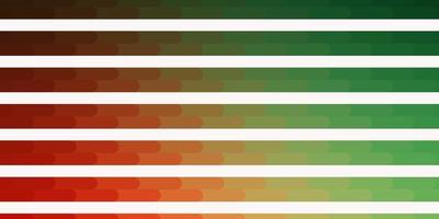 Green and red pattern with lines vector