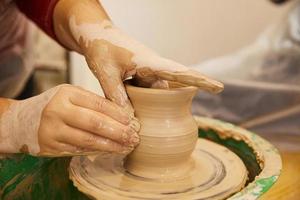 Close up of ceramics photo