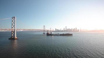 San Fransisco, CA 2018-Nyk container ship charters bay waters photo