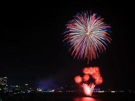 Colorful fireworks photo
