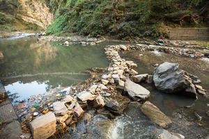 Environmental pollution in the Himalayas. photo