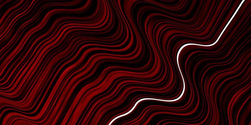 Dark red pattern with curves.