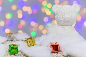 Christmas background for the advent season photo