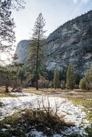 Yosemite Valley floor during the day photo