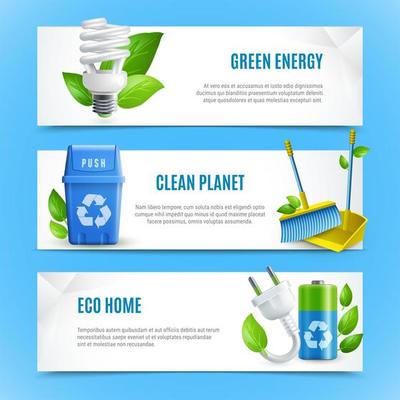 Ecology Template Banner Set