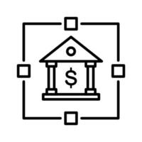 Banking Network Icon vector