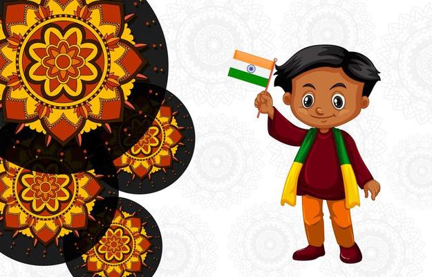 Indian Children Vector Art, Icons, and Graphics for Free Download