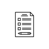 Checklist vector icon