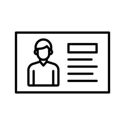 Identity Card Icon