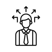 Business Direction Icon vector