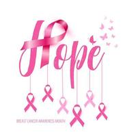 Breast cancer awareness design vector