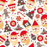 Background made of Christmas design elements
