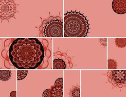 Beautiful mandala design background vector