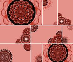 Beautiful mandala design background vector