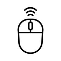 Wireless Mouse Icon vector