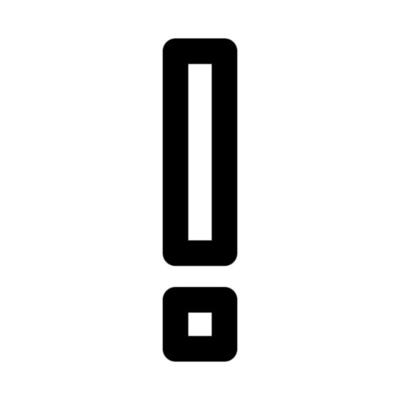 Alert Vector Icon