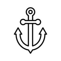 Anchor Vector Icon