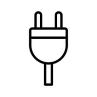 Power socket icon vector