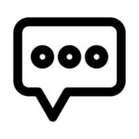 Chat Bubble icon vector
