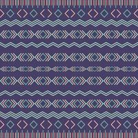 Aztec tribal seamless pattern with geometric elements