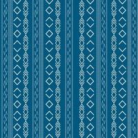Aztec tribal pattern with geometric shapes vector