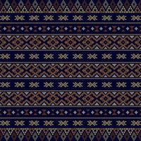 Aztec tribal seamless pattern vector