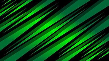 Gradient green pointed angled shapes vector