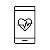 Medical app icon vector