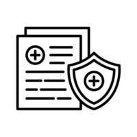 Medical Insurance Icon vector