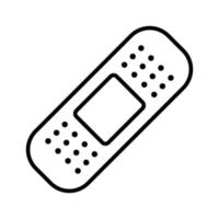Bandage Outline Icon vector