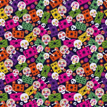 patrón sin costuras con elementos mexicanos vector