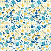 Jesish seamless pattern vector