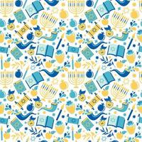 Jesish seamless pattern vector